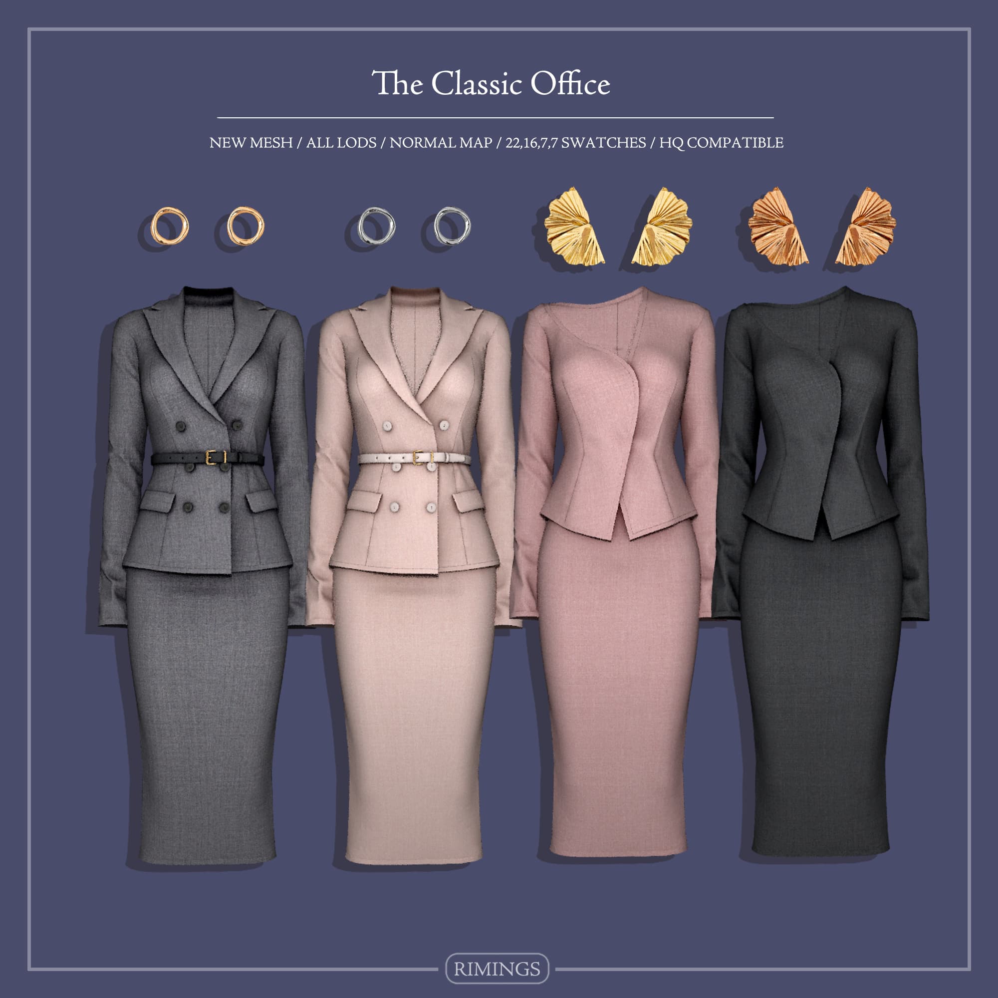 Скриншот мода Сет одежды The Classic Office